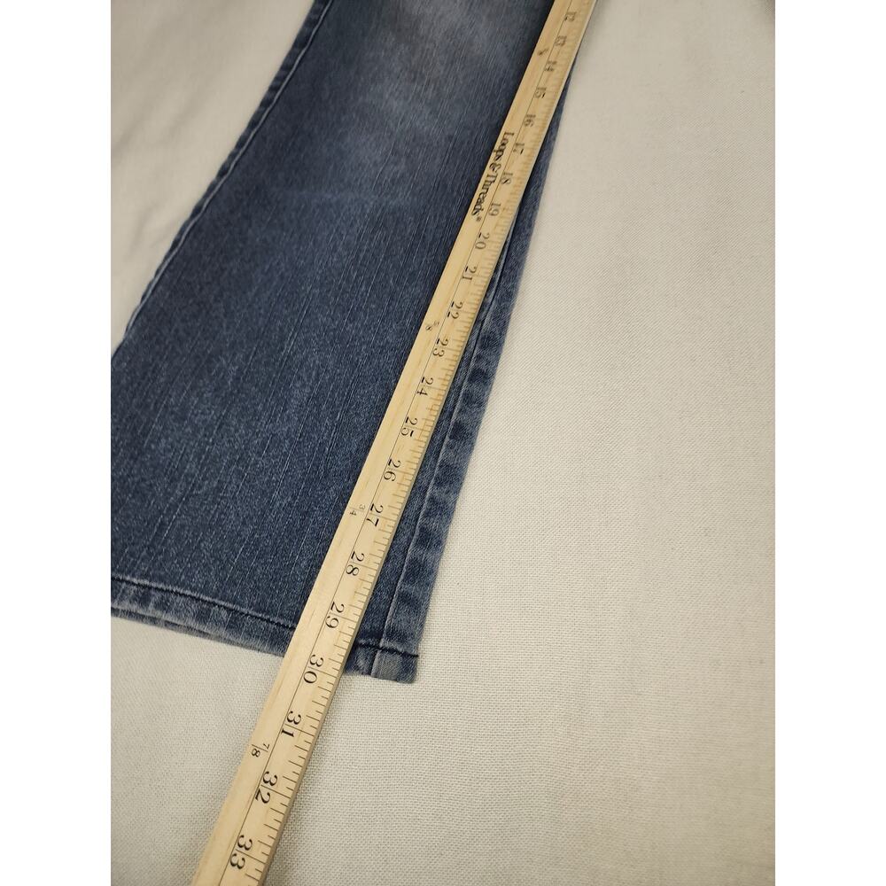 Calvin Klein Criss Cross Pocket Detail Straight Leg Jeans Size 10 - Picture 15 of 15